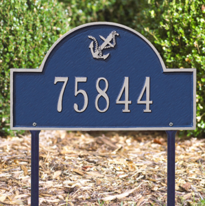 Anchor Arch Lawn Address Plaque 2025 Cheap Pice