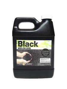 Peach Country Midnight Black Mulch Dye Color Concentrate - 2,800 Sq. Ft. - Brighten Up Your Old Mulch Beds Easily with Our Premium Mulch Dye (1 Quart, Black) Outlet Locations For Sale