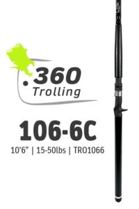 106-6C - 10'6" | 15-50lbs | TRO1066 100% Original