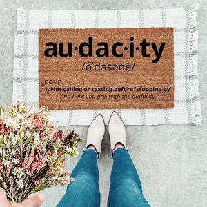 Audacity Doormat Shop For Cheap Pice