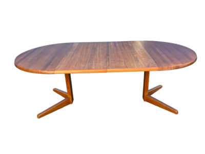 . Glostrup, teak dining table/table, 1960s, Denmark. Clearance In China