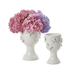 Butterfly Pedestal Cachepots With Credit Card Cheap Online