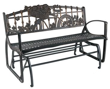 Vintage Bicycle Glider Bench Tumblr