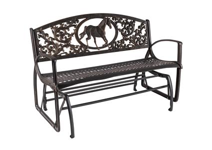 Horse Glider Bench Sale With Mastercard