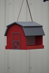 Poly Lumber Mini Barn Large Handcrafted Hanging Bird feeder, Songbird Essentials Online Online With Mastercard