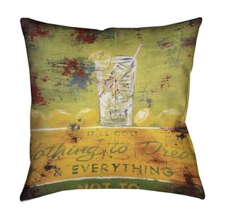 "Nothing To Dream" Outdoor Throw Pillow Shop Sale Online