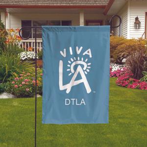 Viva LA DTLA flag (12" x 18") Online Online With Mastercard