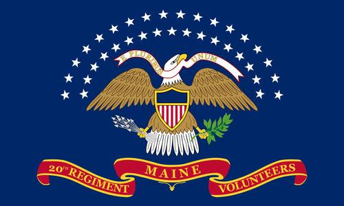 12 2'X3' 20TH MAINE VOLUNTEERS UNION CIVIL WAR FLAG 100D FLAGS BY THE DOZEN WHOLESALE PER DESIGN! Sale Pre Order