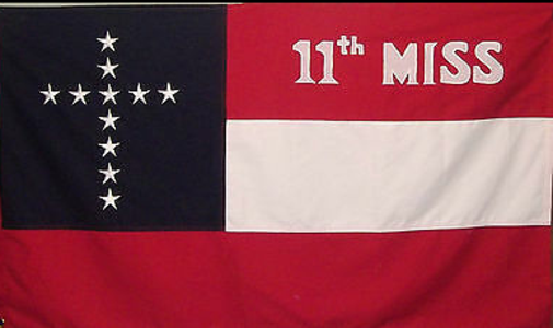 11th Mississippi Infantry 3'x5' Embroidered Flag ROUGH TEX Cotton Recommend Online