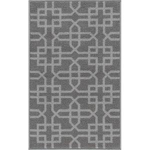 Abaseen Grey Indoor Door Mats Washable (5mm) Discount Low Pice