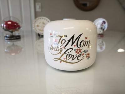 "To Mom With Love" Ceramic Planter Sale View