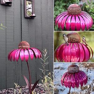 2023 Outdoor Flower Bird Feeder Spring Decoration Sale Fashion