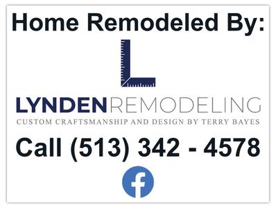 Lynden Remodeling Yard Sign With Credit Card Cheap Online
