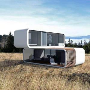 Hurricane Proof Modern 20ft 40ft Prefab House Prefabricated Houses Container Home Apple Houses under 100k Discount Choice