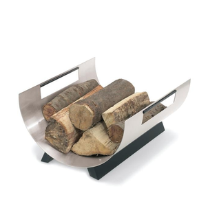 *CHIMO Stainless Fireplace Wood Rack - Round * Free Shipping Best Pices