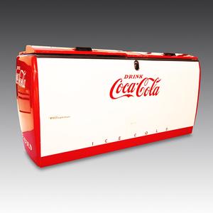 1950s Westinghouse Refrigerated Coca-Cola Chest Outlet For Sale