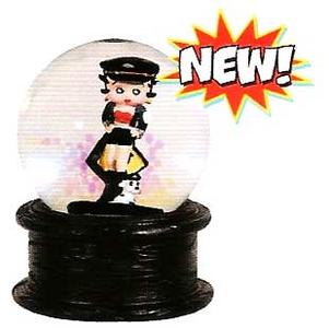 Betty Boop Biker Mini Waterglobe 2025 New Sale Online