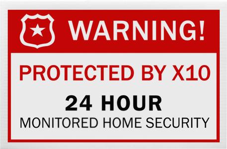 X10 Yard Sign - Security Cheapest Pice For Sale