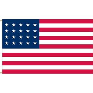 20 Star U.S. 3x5 Nylon Fully Sewn Flag - Made in USA Get Authentic
