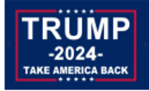 12x18 Trump 2024 Take America Back Double Sided Flag Knitted Nylon Car Flag Big Discount Online