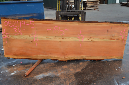 052119-05 Oregon Fir Slab 2025 New For Sale