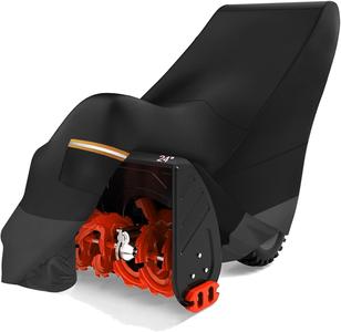 IC ICLOVER Snow Blower Cover, 600D, Two Stage Electric Snow Thrower Cover, Heavy Duty 600D Oxford Fabric Waterproof, Windproof, Sun UV Dust Proof, with Air Vent, Reflective Stripe Handle Footlocker Finishline Sale Online