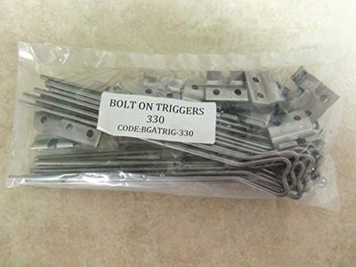 Montree Shop 1 Dozen 280-330 Bolt On Triggers Body Gripper Trapping Duke Victor Official Online