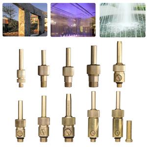 10 Kinds of Models Garden Adjustable Fountain Nozzle Brass Clearance Marketable