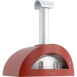 Alfa Allegro 46.6" Wood Fire Pizza Oven - Antique Red Discount Big Discount