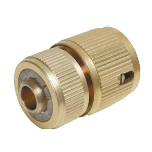 1/2'' Quick Connector Auto Stop Brass Water Fitting Clearance With Mastercard