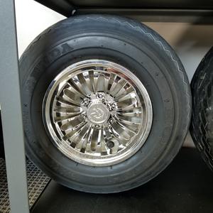 Wheel Cover Spoked Chrome 8" Cheap Professional