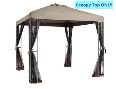 APEX GARDEN Replacement Canopy Top for 8 ft. x 8 ft. Rococo Gazebo 100% Authentic