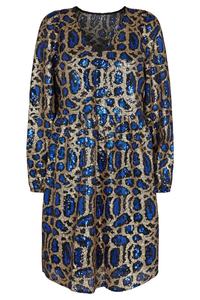 Iris LS Dress | Blue Zebra | Kjole fra Libert Cheap 100% Original