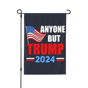 12x18 Anti Trump Garden Flag Double Sided Anyone But Trump 2024 Yard Flag Fuck Trump Impeach Trump House Flag Without Flag Stand Nicekicks Cheap Pice