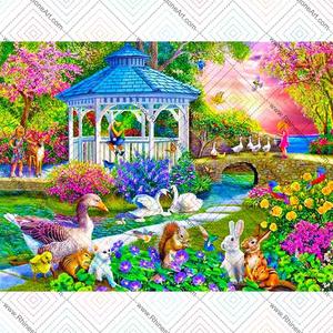 FULLY BEADED! GARDEN GAZEBO 40*50cm Perfect For Sale