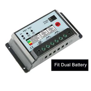New Design Dual Battery PWM Solar Charge Controller 12V 24V 10A 20A 30A for Lead Acid Where To Buy