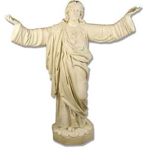 5 Ft High Jesus Christ Sacred Heart Pleading Statue Religious Clearance Find Great