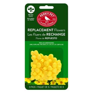 202FB 9 Piece Yellow Hummingbird Feeder Replacement Flowers Cheap Sale Shop