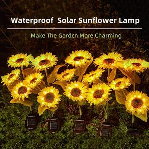 Waterproof Solar Sunflower Light Official Site Cheap Online
