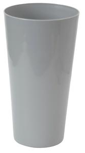 33cm Tall Grey Planter Round Plant Pot Indoor / Outdoor Use Pay With Paypal Cheap Online