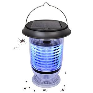 AiMoxa Self-Cleaning Solar Bug Zapper Outdoor, Automatic On/Off Mosquito Zapper, Rechargeable Solar Lantern, Waterproof Insect Fly Traps, Electric Fly Zapper for Outdoor and Indoor Buy Cheap Best Pices