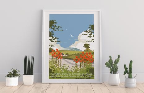 National Botanic Garden Of Wales By Dave Thompson Art Print Free Shipping Perfect