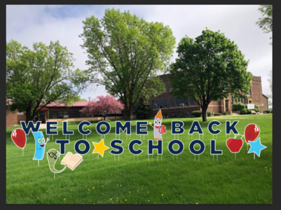 27pc Welcome Back to School Yard Sign | School Yard Decoration Buy Cheap Outlet