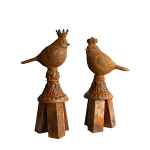 Royal Birds - Cast Iron Garden Stake Toppers Footlocker Finishline Online