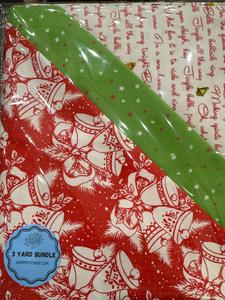 Christmas Jingle - 3 Yard Bundle Extremely Cheap Pice