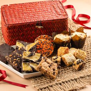 Fall Wicker Deluxe Gift Set Cheap Cost