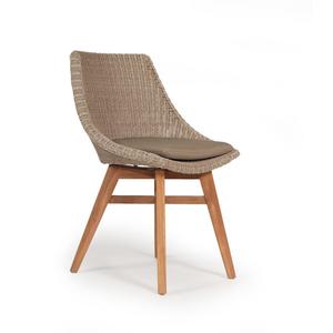 Beach House Outdoor Dining Chairs | Mushroom Browse For Sale