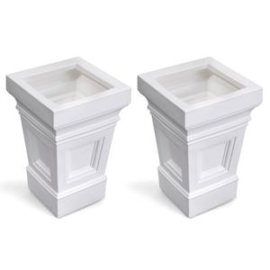 Atherton Planter Box 2 Pack (Classic White) Cheap Sale Big Discount