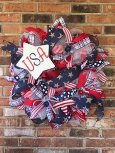 USA Star Banner Wreath Clearance Tumblr