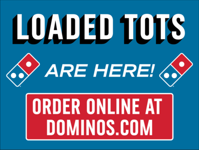 "Loaded Tots" - Yard Signs Cheapest